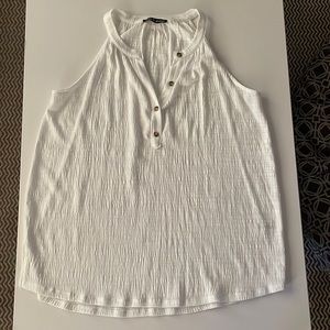 3/$15 🌟 Cable and Gauge white top